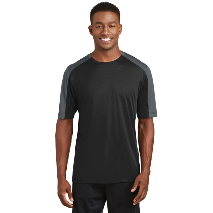 PosiCharge ® Competitor Sleeve Blocked Tee Thumbnail