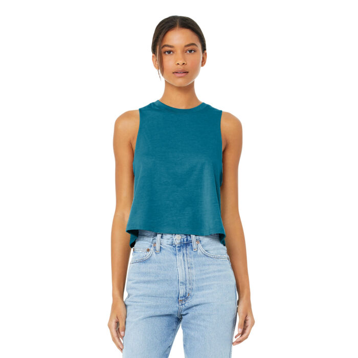 Women's Racerback Cropped Tank Thumbnail