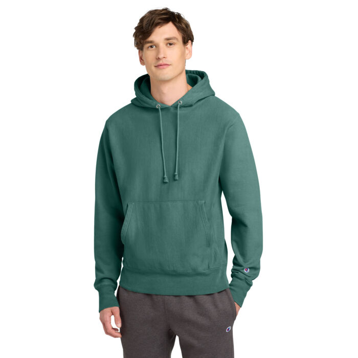 Reverse Weave ® Garment Dyed Hooded Sweatshirt Thumbnail